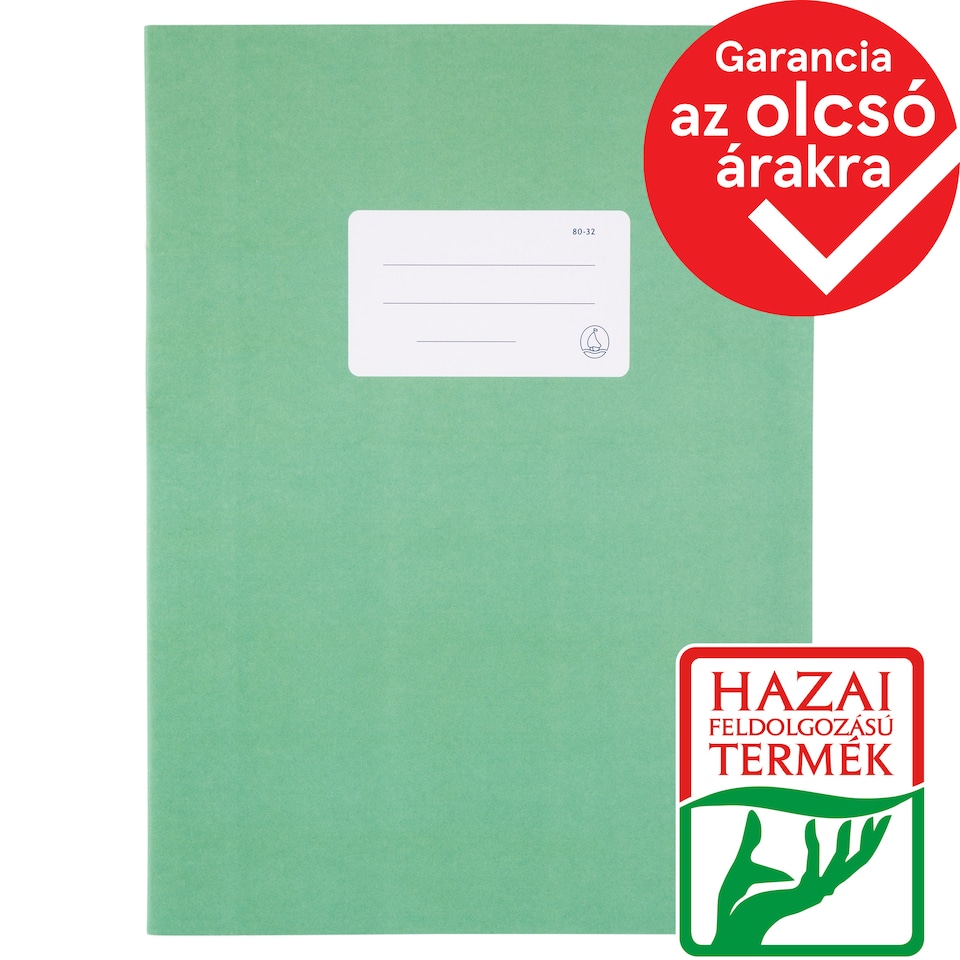 Harmónia 80-32 Plain Notebook