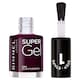 image 2 of Rimmel London Super Gel Nail Polish - Plum Pudding 12ml