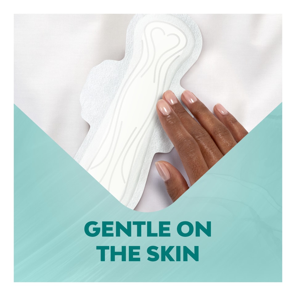 image 1 of Bodyform Pure Sensitive Ultra Night Sanitary Towels Wings 8 pack