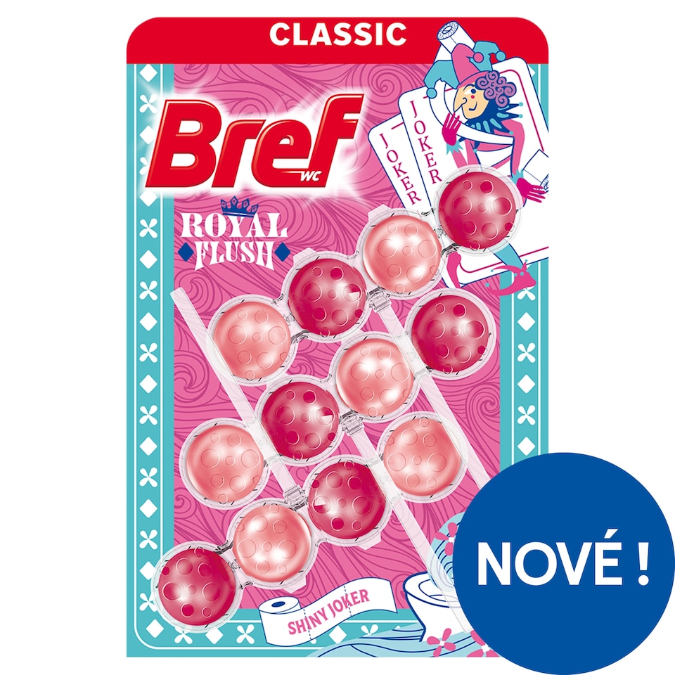 Bref Royal Flush Shiny Joker Solid WC Block 3 x 50g