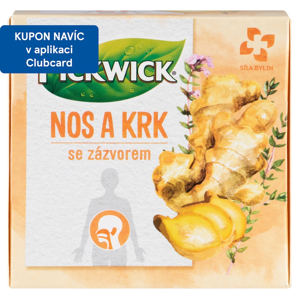 Obrázek 1 pro produkt Pickwick Nos a krk se zázvorem 10 x 2g (20g)