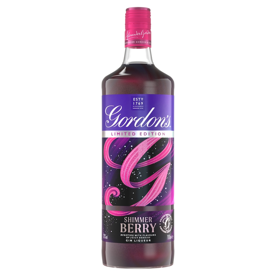 image 1 of Gordon's Shimmer Berry 70cl