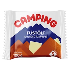 Camping füstölt ízesítésű lapkasajt 5 db 100 g