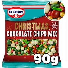 Dr. Oetker Christmas Chocolate Chips Mix 90g
