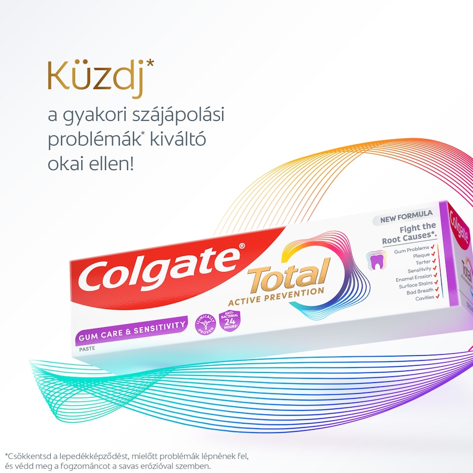 Colgate Total Gum Care & Sensitivity fogkrém 75 ml  1. kép