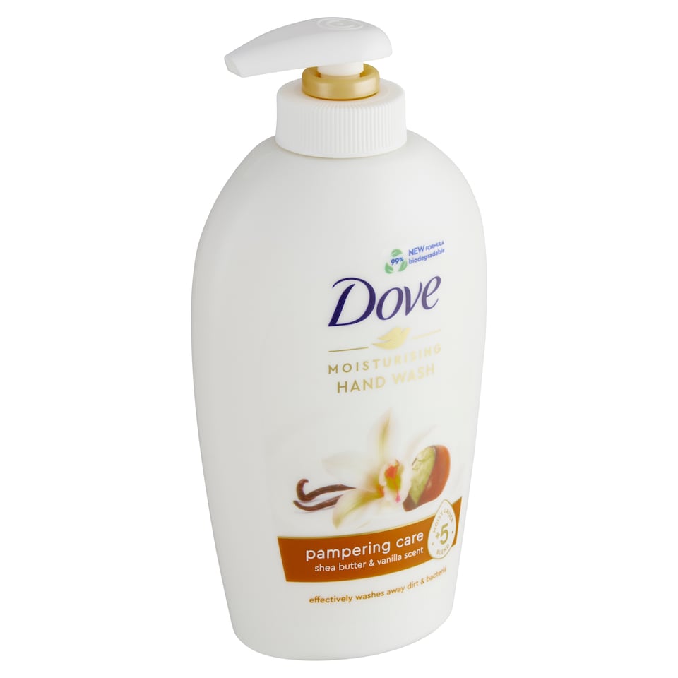 Dove Pampering Care tekuté mýdlo na ruce 250ml 