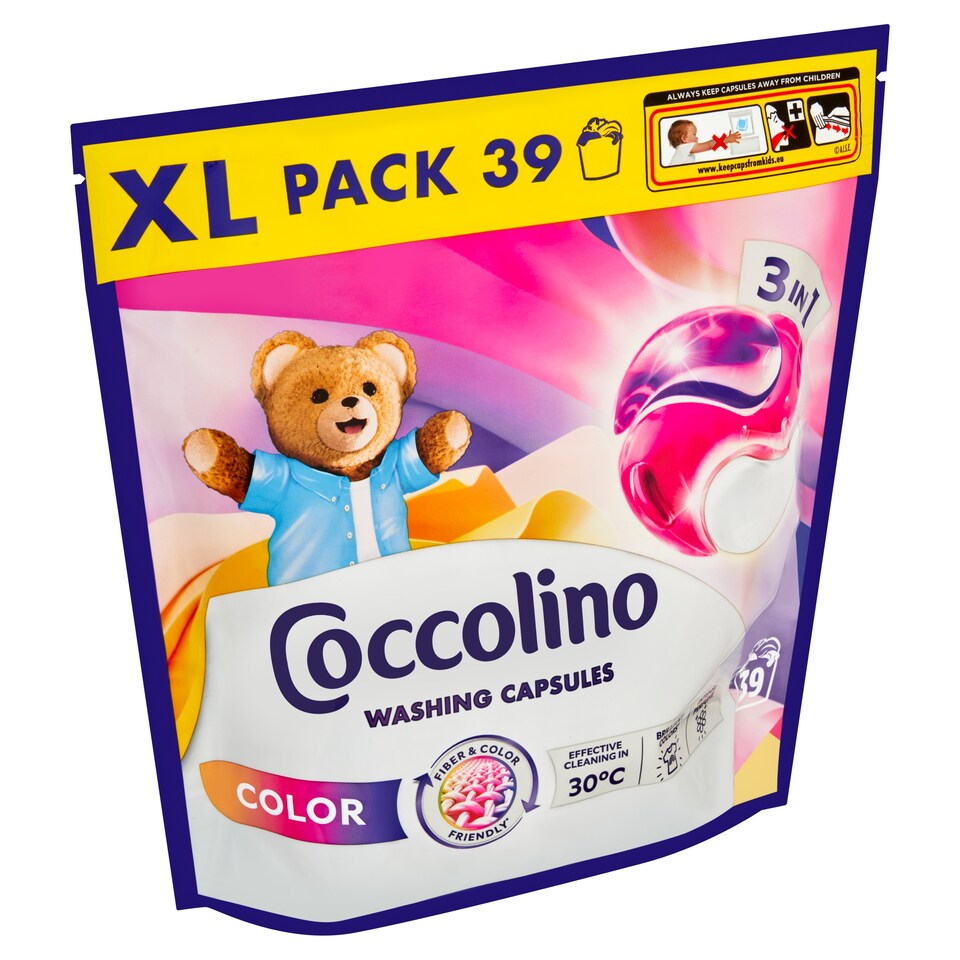 Obrázek 1 pro produkt Coccolino kapsle na praní Color 39w