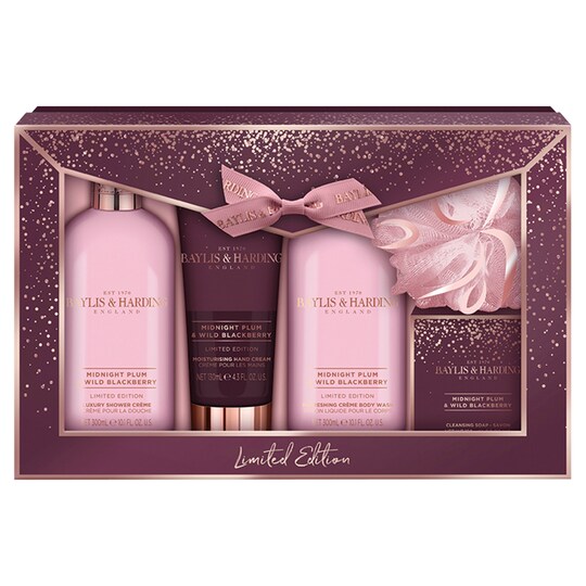 Baylis And Harding Plum And Blackberry 5 Piece Set