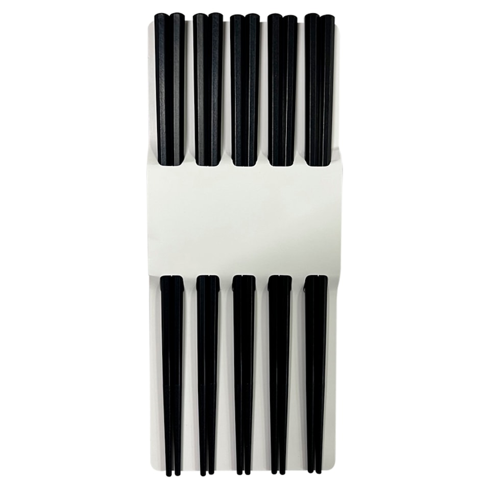 image 1 of Tesco Plastic Chopsticks 5pk