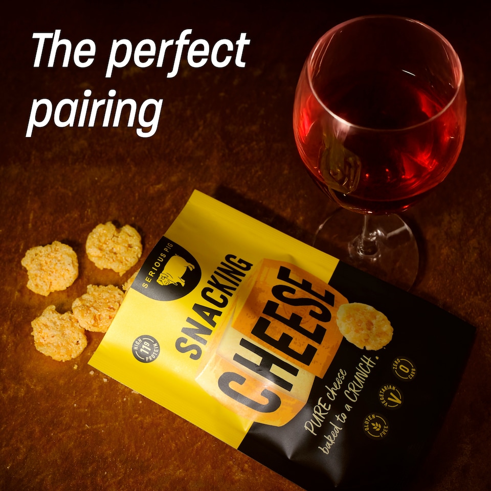 image 1 of Serious Pig Snacking Cheese, 24g