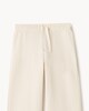 image 4 of F&F Girls Cotton Rich Ribbed Peplum Top and Trousers Set in Cream