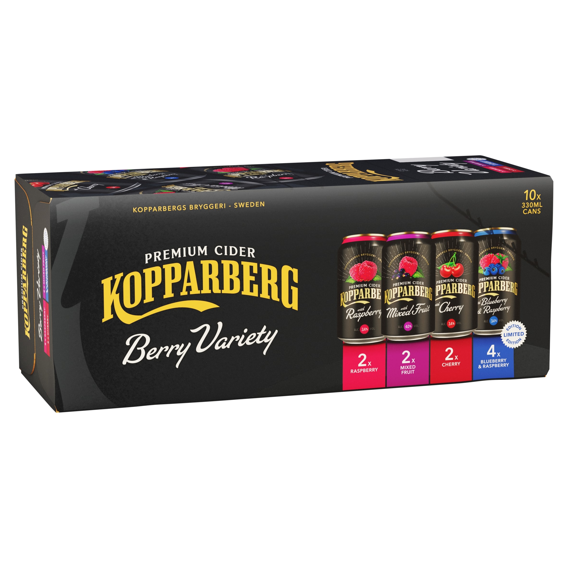 Kopparberg Cider Berry Variety Pack 10 x 330ml