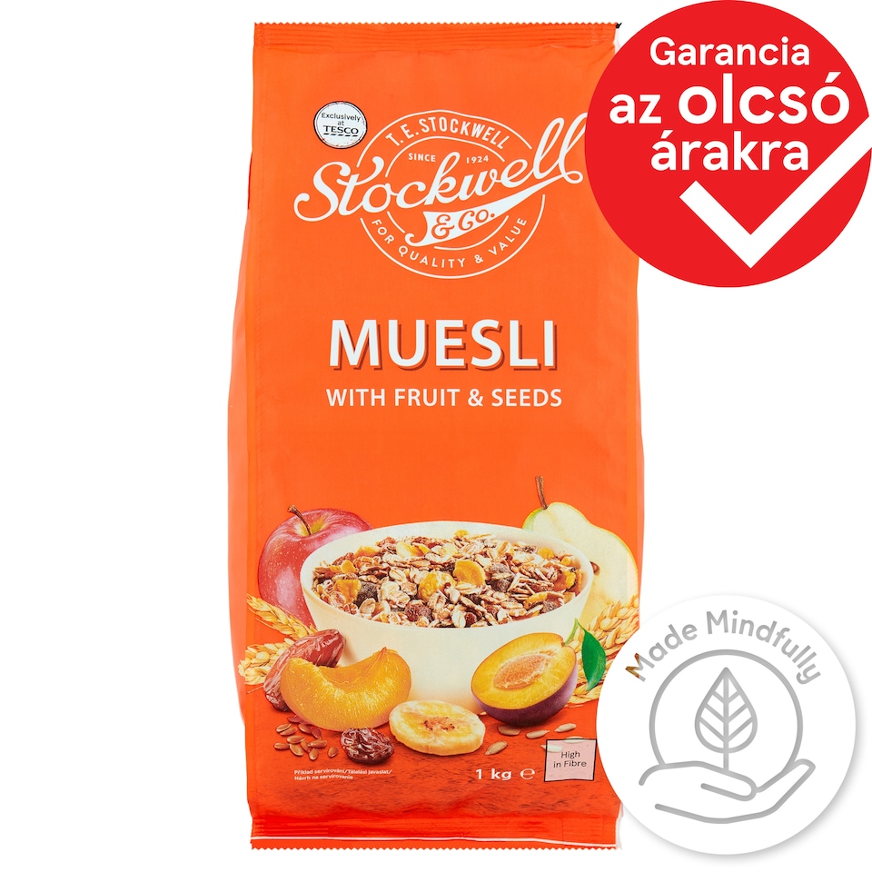Stockwell & Co. Muesli With Fruit & Seeds 1 kg