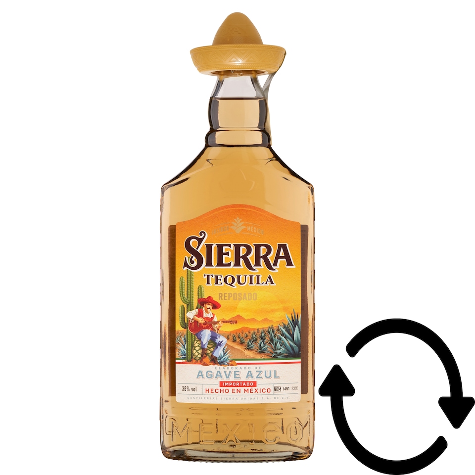 Sierra Tequila Reposado 38% 0,7 l