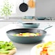 image 4 of Salter Megastone Thermo Collar Fry Pan 32Cm