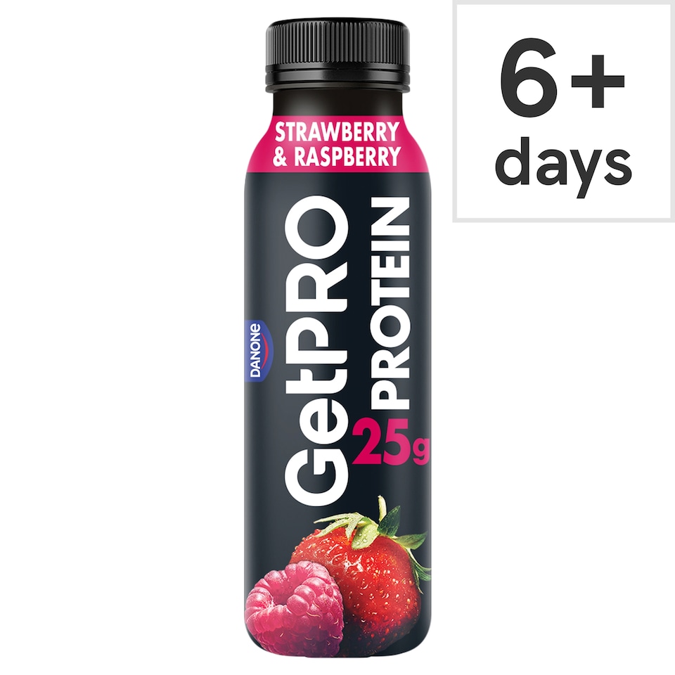 image 1 of GetPro 25g Strawberry High Protein Yoghurt Drink 300g