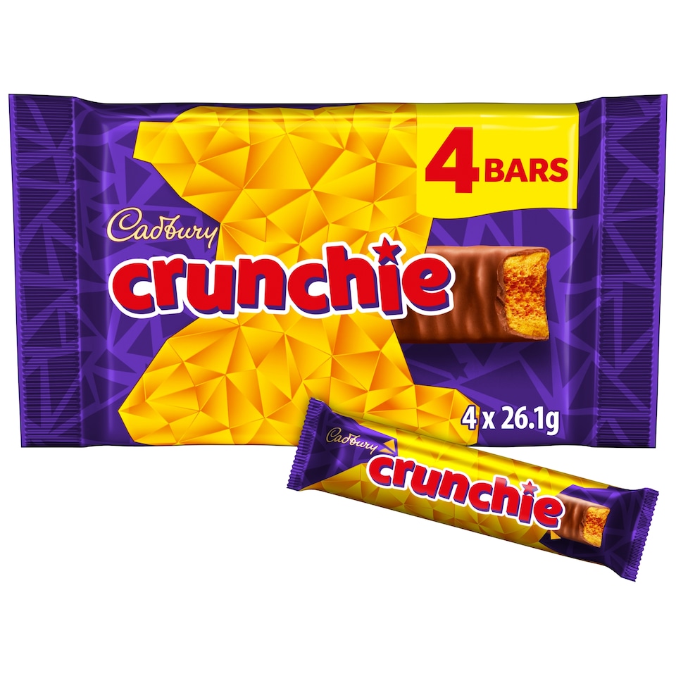 Cadbury Crunchie 4 Pack 104.4G (R)