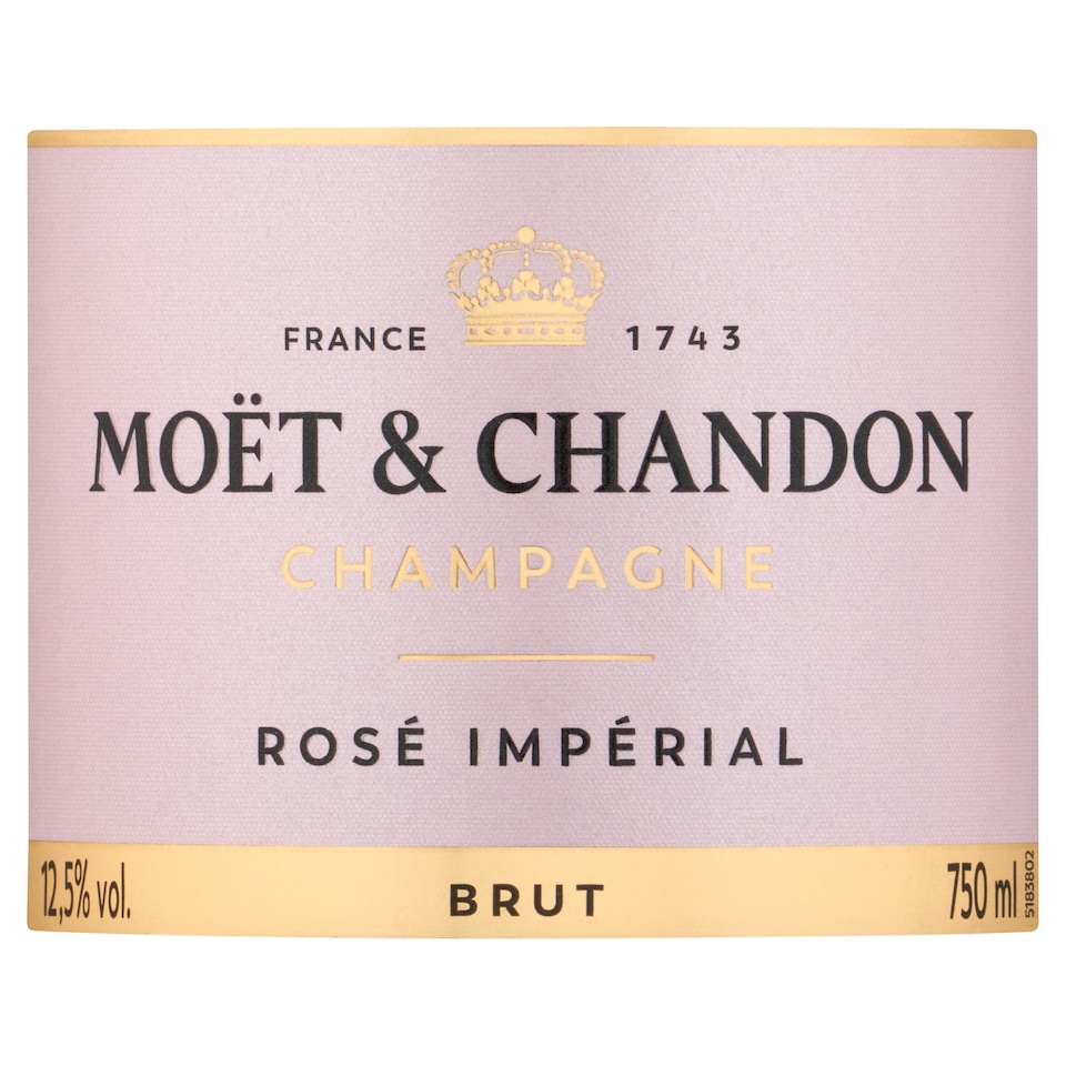 image 1 of Moet & Chandon Brut Rose Champagne 75cl