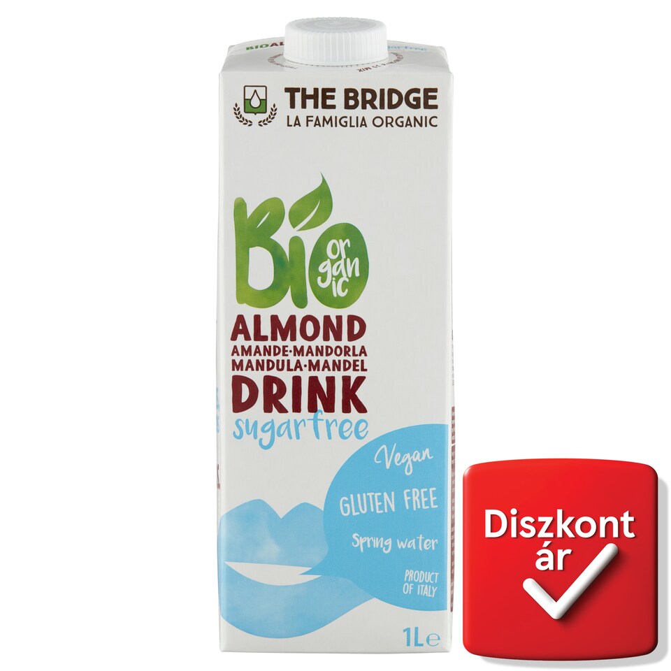 The Bridge Organic UHT Gluten-Free Almond Drink 1 l