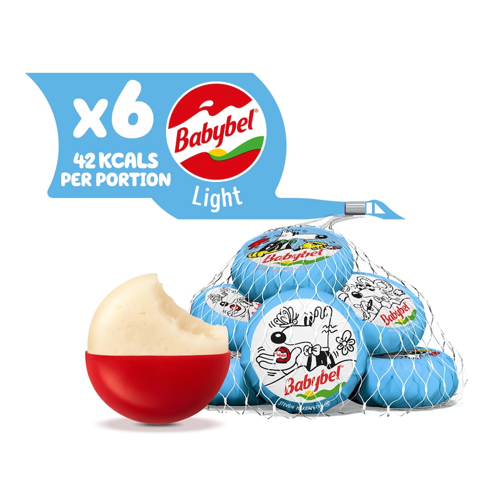 image 1 of Mini Babybel Light Cheese Snacks 6 x 20g
