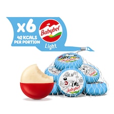 Mini Babybel Light Cheese Snacks 6 x 20g