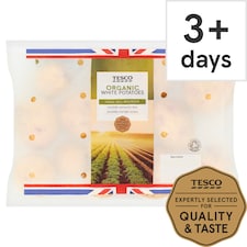 Tesco Organic White Potatoes 1.5Kg