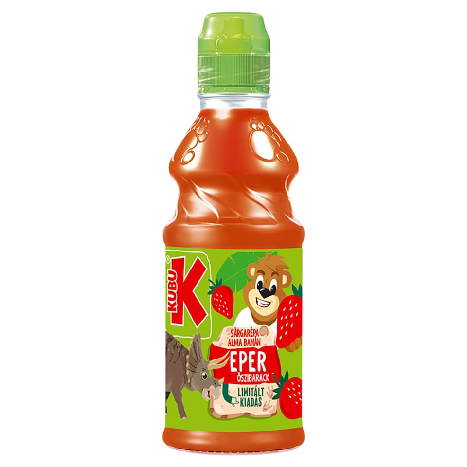 Kubu sárgarépa alma banán eper őszibarack ital 300 ml