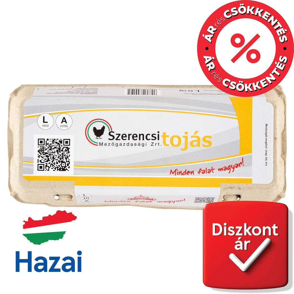 Szerencsi tojás L 10 db