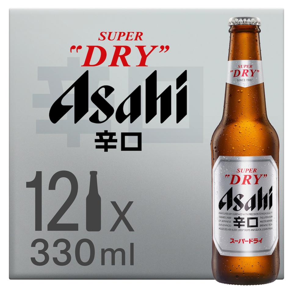 Asahi Super Dry 12 X 330Ml