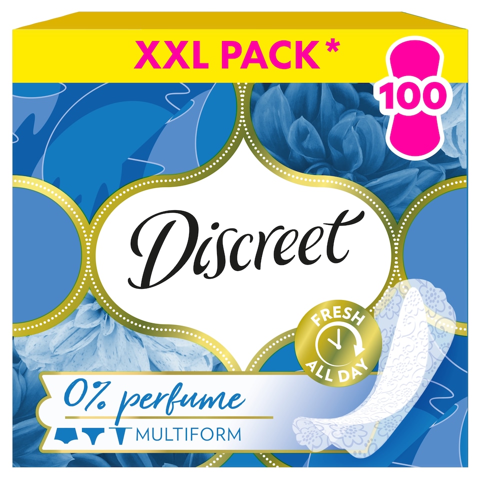obrázok 1 z Intímky Discreet Priedušný materiál Multiform bez parfumácie