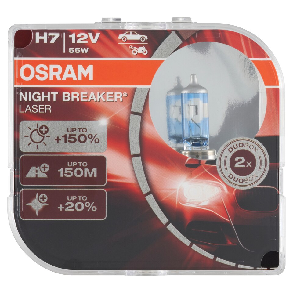 Osram Night Breaker Laser H7 12V 55W 2 ks