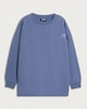 image 4 of OH ME OH MY Cotton Rich Slogan Sweatshirt in Blue