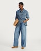 image 1 of F&F Denim Utility Jacket in Blue