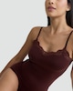 image 2 of F&F 2-Pack Contour  Lace Trim Camisoles in Purple