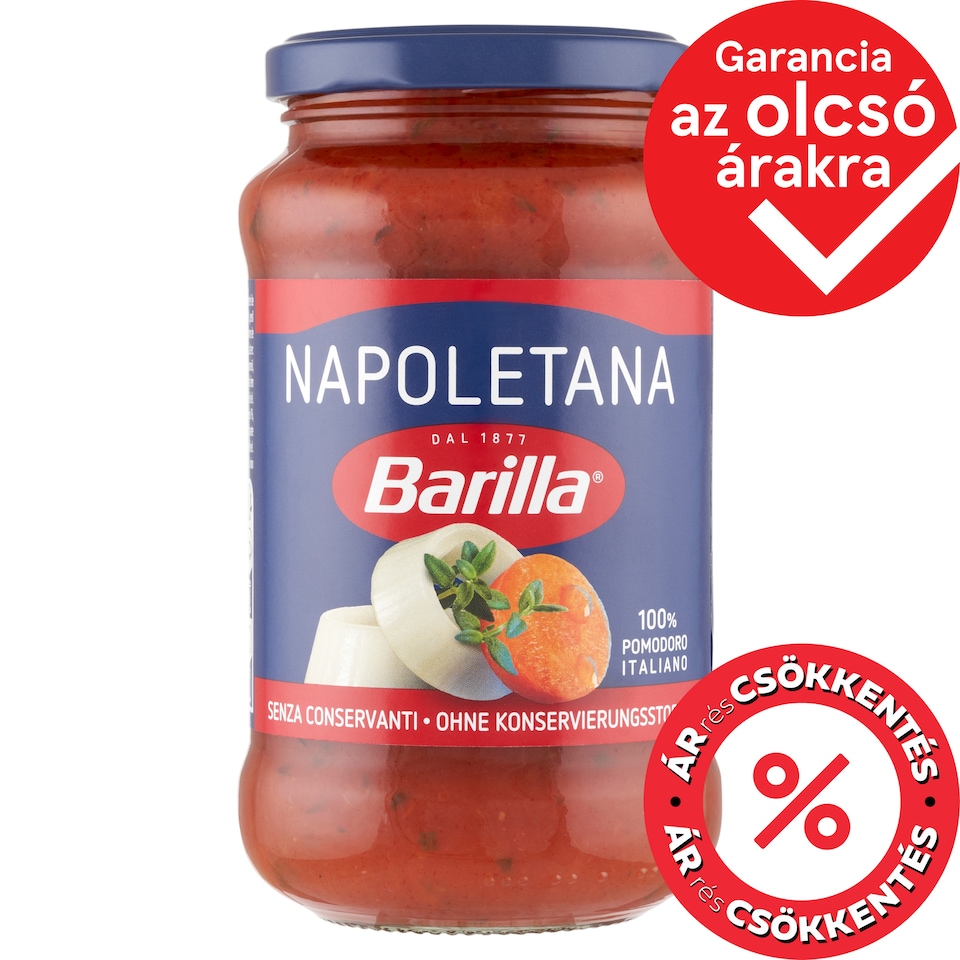 Barilla Napoletana Tomato Sauce with Onion and Herbs 400 g