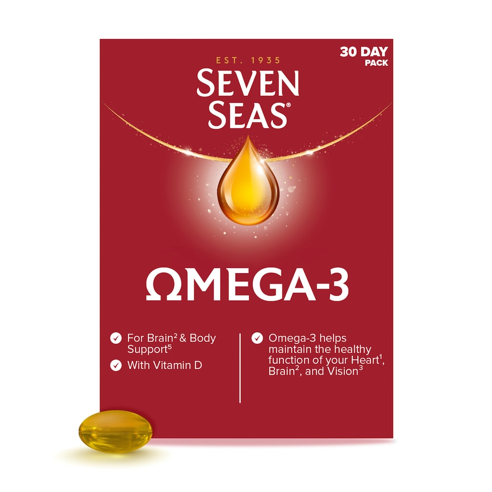 image 1 of Seven Seas Omega-3 Fish Oil with Vitamin D 30s