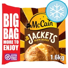 McCain 8 Baked Jacket Potatoes 1.6kg