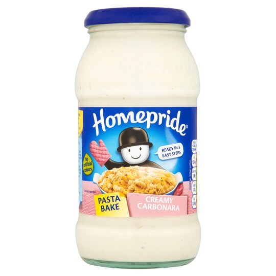Homepride Pasta Bake Carbonara 500G Tesco Groceries