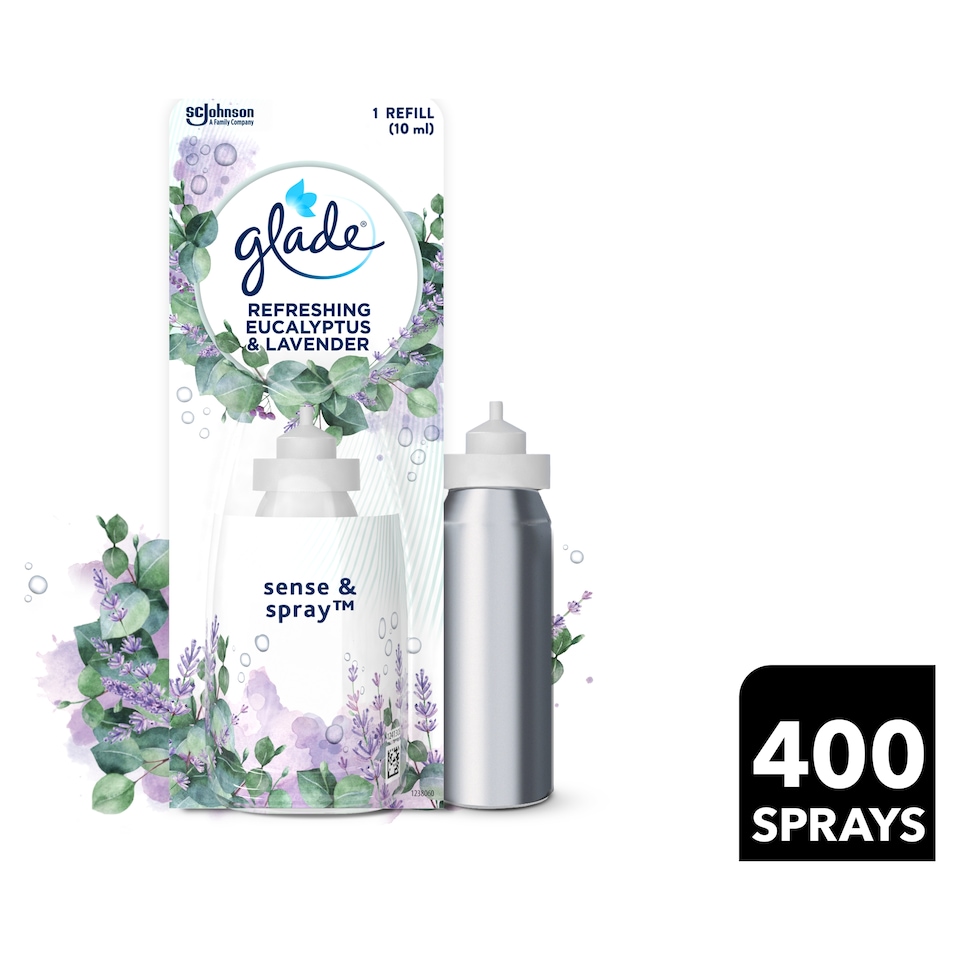 Glade Sense & Spray Refill Eucalyptus & Lavender 18ml