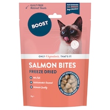 Boost Natural Treats Salmon For Cats 30g