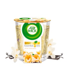 Airwick Air Freshener Candle White Vanilla Bean