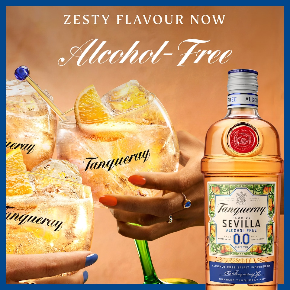 image 1 of Tanqueray Sevilla Alcohol Free Spirit 70cl