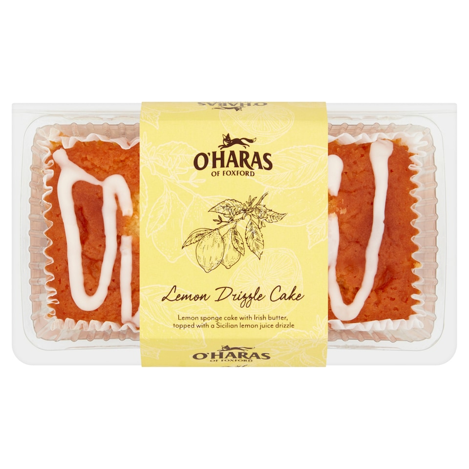 Oharas Lemon Drizzle Cake 400G