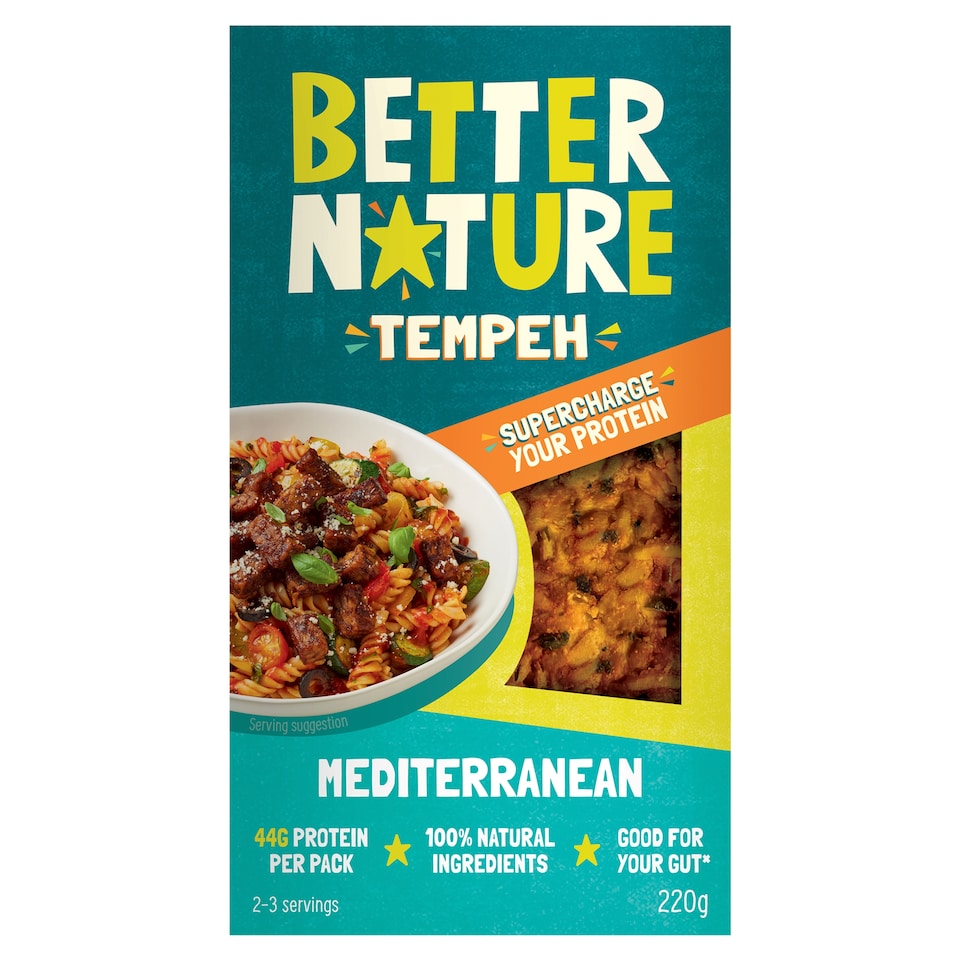 Better Nature Mediterranean Tempeh 220g