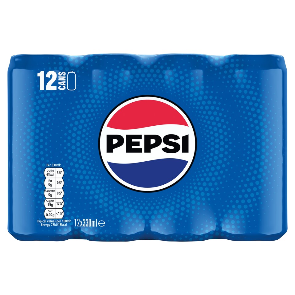 PEPSI COLA 12 x 330ML