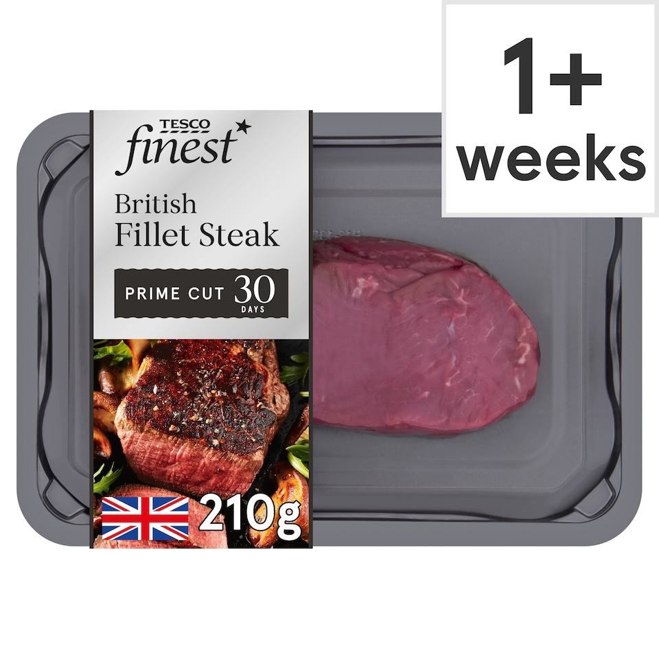 Tesco Finest Fillet Steak 210G