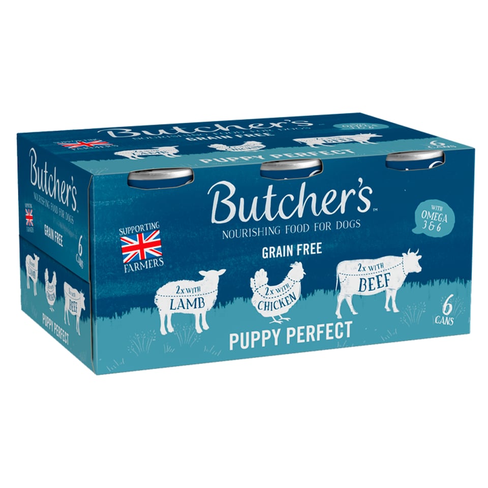 Butcher's Puppy Perfect Puppy Food Tins 6X400g