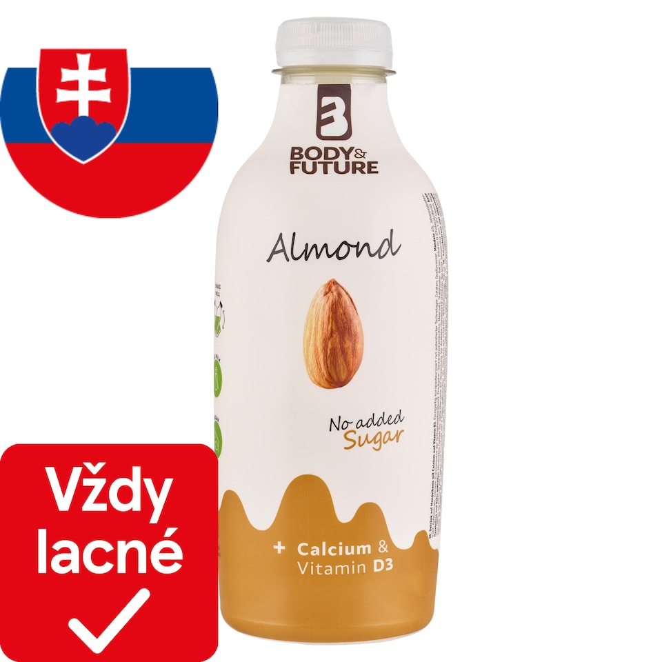 image 1 of Body&Future Almond Drink with Calcium and Vitamin D3 750 ml