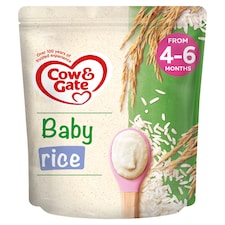 Cow And Gate Baby Rice Cereal From 4-6 Months 100G