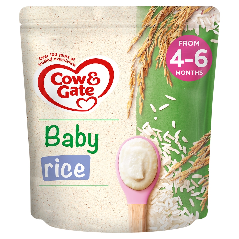 image 1 of Cow And Gate Baby Rice Cereal From 4-6 Months 100G